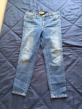 Men's Slim Fit Blue Washed Jeans